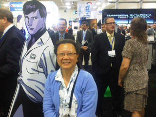 This could be my favorite photo yet #ADA12. Still have time to surpass it. Visit me &amp; DENTSPLY at booth 6044.
