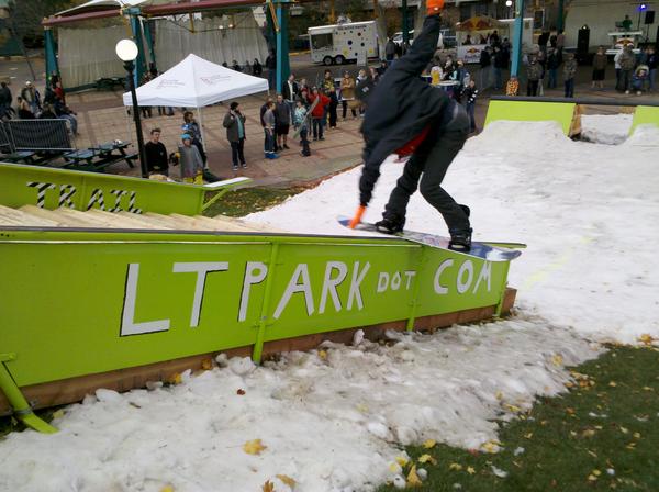 Warm ups going off now.