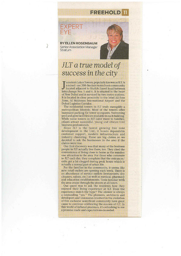 Stratum_OAM's tweet photo. Stratum Gulf News Expert Eye Column 20 October 2012. http://t.co/USqA9D7z
