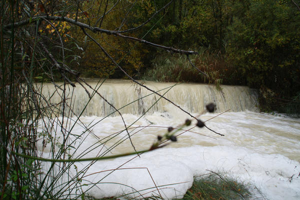 Avinsilona's tweet image. També al riu Cervol torna a portar aigua, l'assut de #Vallibona #ElsPorts Foto #ManuelSerret