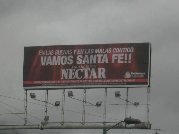CesarHerreraH's tweet image. Y Néctar jugándosela toda por @IndSantaFeCO, sin duda un gran patrocinador