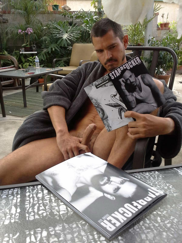 The Backyard Boys (@thebackyardboys) on Twitter photo Here's Deacon perusing the new issue of <a href="/STARRFUCKER/">STARRFUCKER MAGAZINE</a> magazine in the #backyard. #fuckyea #somethingscomeup Here's Deacon perusing the new issue of <a href="/STARRFUCKER/">STARRFUCKER MAGAZINE</a> magazine in the #backyard. #fuckyea #somethingscomeup