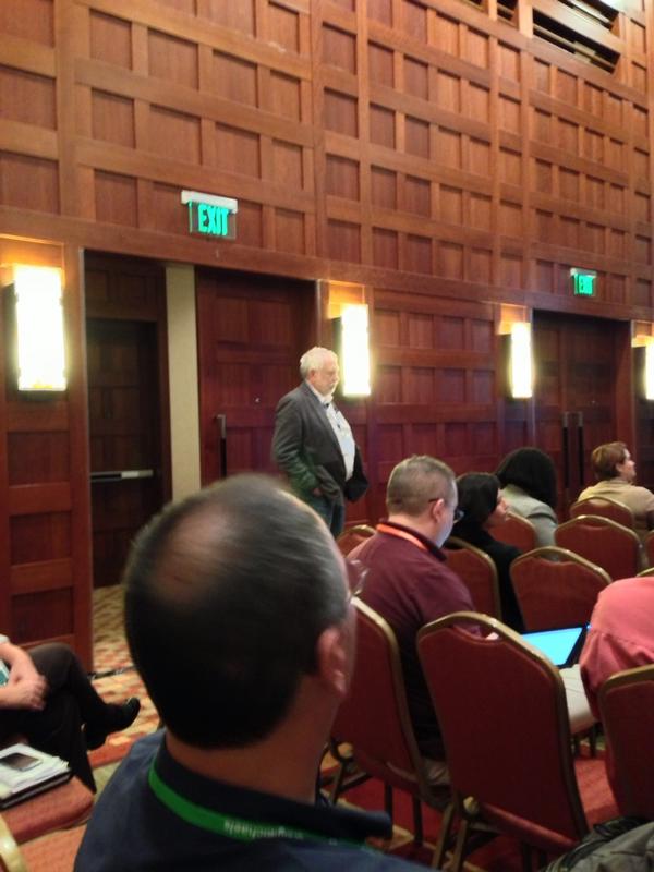 ccsdchris's tweet photo. Watching @NolanBushnell speak about Ed Tech. http://t.co/3ijgMuhU