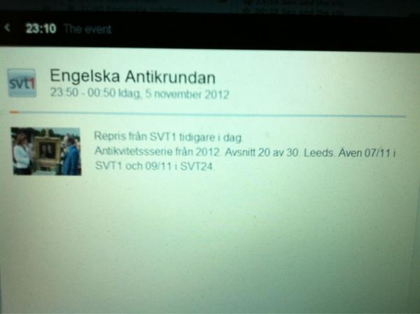 AmazingFia's tweet image. @DJLeafy Är detta ngt för dig på TV nu? #Antikrundan #UKversion