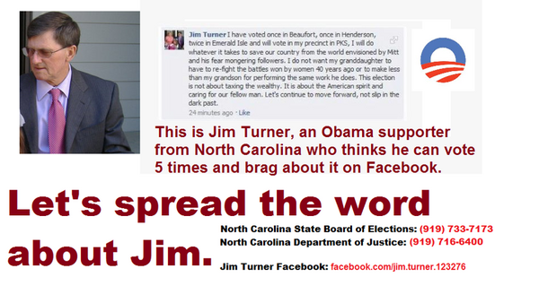 CalStve's tweet image. .@1nicmarlo: MEET JIM...#VoterFraud  #tcot
This guy didn't vote at all. you like #makingshitup 
m.upi.com/story/UPI-4502…
