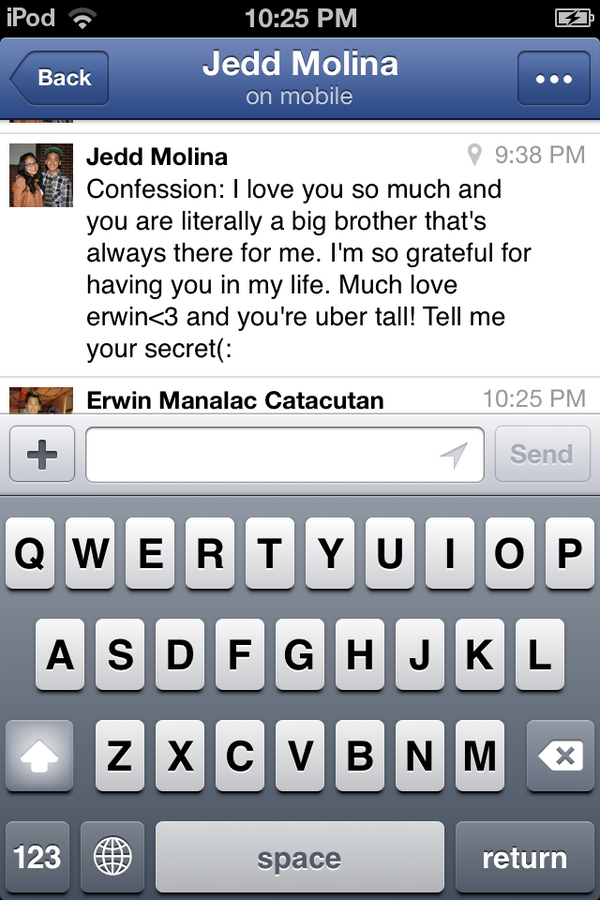 Meritserwin's tweet image. When one of your youth writes you this #blessed #DoingGodswork #waytoendthenight