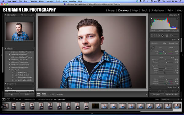 benjaminluk's tweet image. Trying to master the art of the half-hour headshot. Using my roommate @TravisMendgen. He needed one anyway. #myworkflow