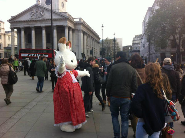 Freya Bunny loves to give out hugs!