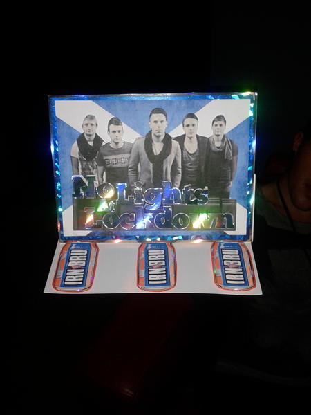 NLALockdown's tweet photo. Check out this card from a vip at glasgow! Lv it x http://t.co/rY2IOWkD