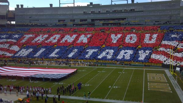 BarrGerard's tweet image. This was sick #packergame