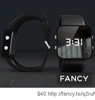 mathweetas's tweet image. 1:Face Watch LED Charity Wristwatch fancy.to/q2ruf via @thefancy