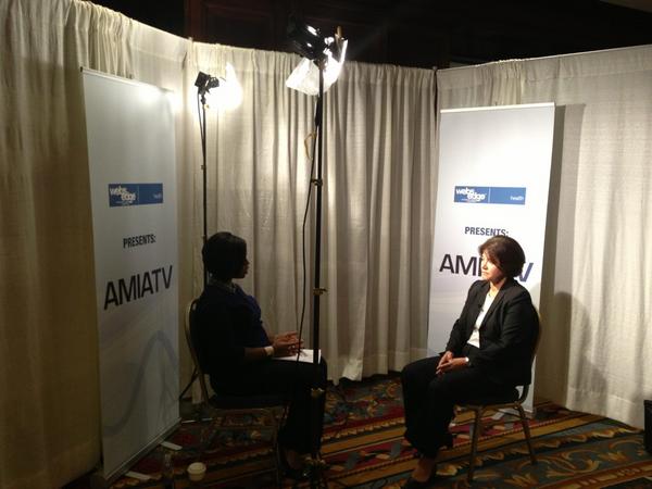 WebsEdge_Med's tweet image. Talking to JAMIA's Editor, Lucila Ohno-Machado, about open access. Watch tonight! #AMIA2012