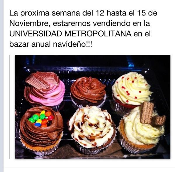 EndulzarteR's tweet image. La próxima semana desde el 12 hasta el 15 de noviembre estaremos vendiendo en la #unimet en el bazar anual navideño!!!