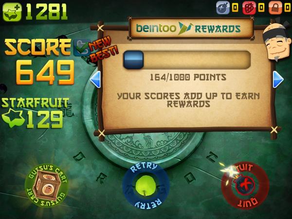 megalink176's tweet photo. I sliced 649 fruit in Fruit Ninja HD's Classic Mode, including 27 watermelons! http://t.co/cVPKlC4R http://t.co/dWWLOxFc