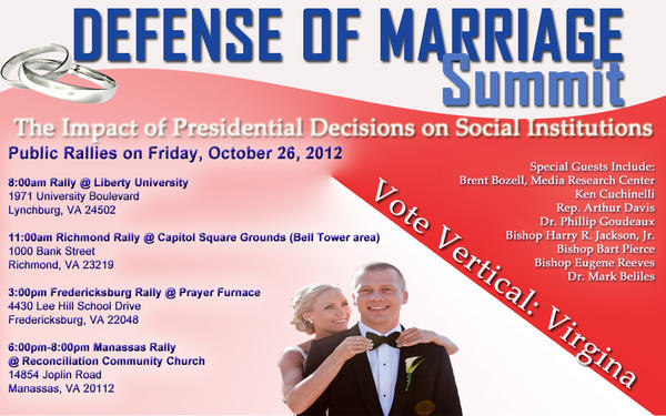 BishopHarry's tweet image. #followfriday next stop #Fredericksburg #Marriage #Virginia @ValuesBus @KenCuccinelli @PastorGaudeaux @aturdavis