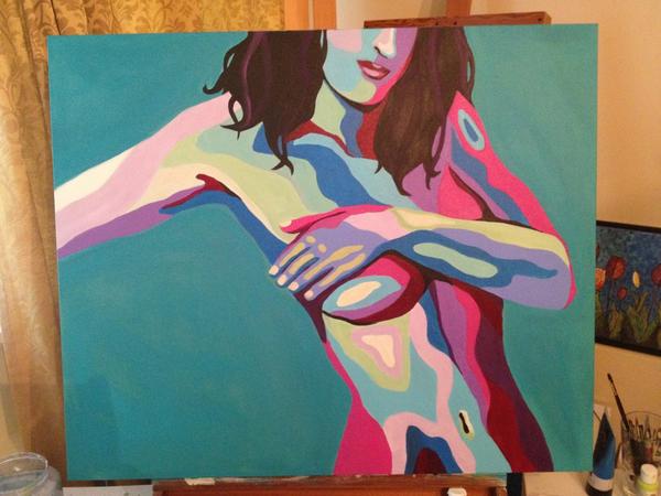 CarlaMooking's tweet photo. Commissioned painting. #art http://t.co/WuYYHzir