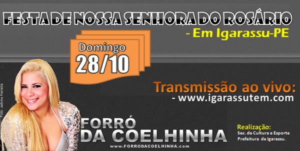 AmoNethy's tweet photo. Neste domingo (28/10), @NethyOficial e o @ForroCoelhinha estará de volta a Igarassu! Info: http://t.co/Ya6rtEVP  - http://t.co/hOhkr1wQ