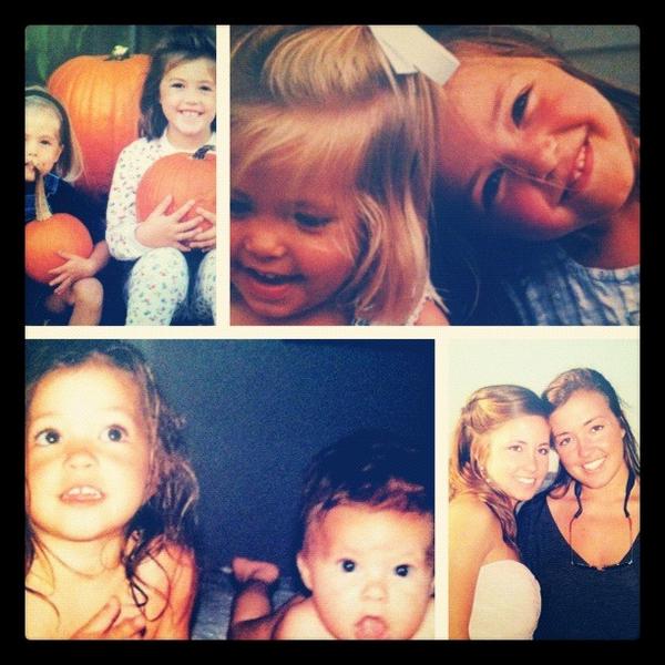 gracelass93's tweet photo. "A sister is a gift to the heart, a friend to the spirit, a golden thread to the meaning of life." #tbt @ErinLassiter http://t.co/ViVeV2iA