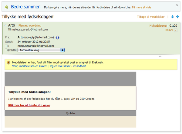 mparecki's tweet photo. den eneste fødselsdagshilsen der tæller #arto #4-ever http://t.co/pSJzVN9R