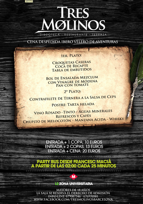iberovelero's tweet photo. Mañana fiesta de despedida para dar inicio a nuestra gran aventura.
¡Consigue ya tus entradas antes de que se acaben! http://t.co/hstDzOM0