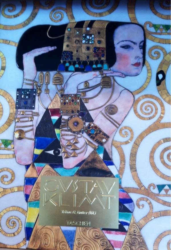 Just look at this beautiful new Klimt book by @TASCHENAmerica! Simply stunning!!