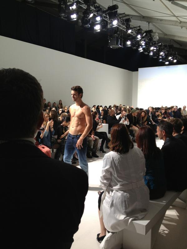 theowolski's tweet image. #triarchy fashion show at #torontofashionweek loving this.