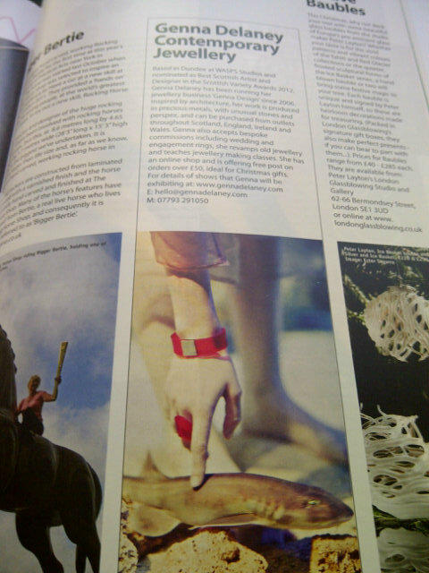 Woop woop featured in the Nov/Dec issue of Craft and Design Magazine!