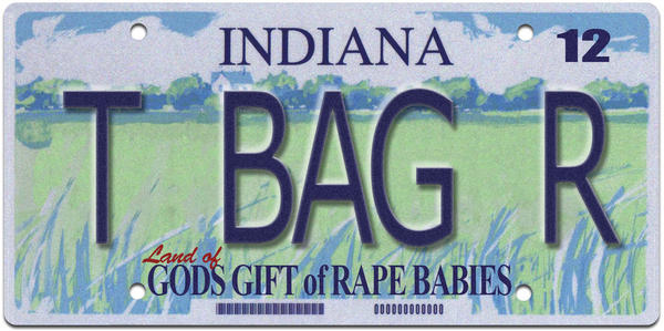 New #GOP Indiana License Plate released