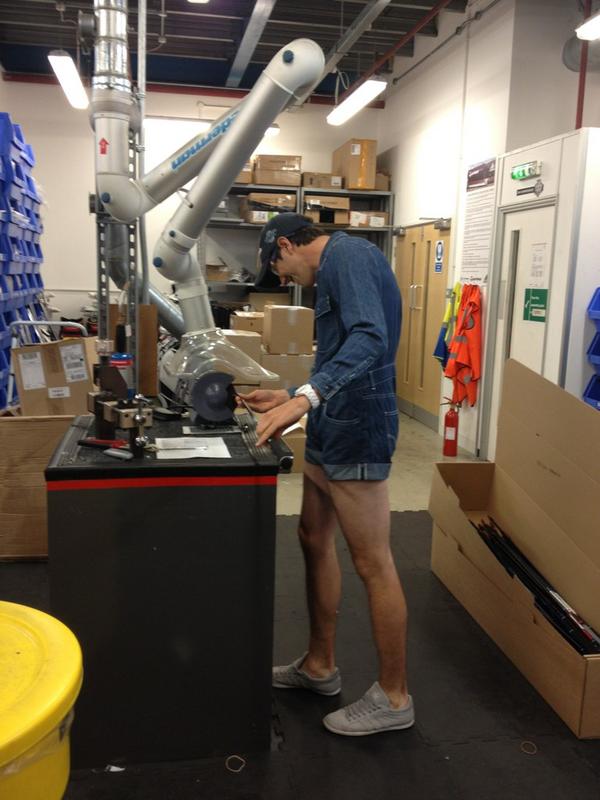 TaylorMadeTour's tweet image. TaylorMade Tour putter rep @markt1putt building a new putter @adidasoriginals #ThisLittleThing