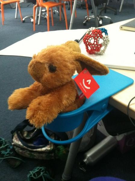 Ack demonstrates the proper usage of our latest desktop productivity tool. #drinklip