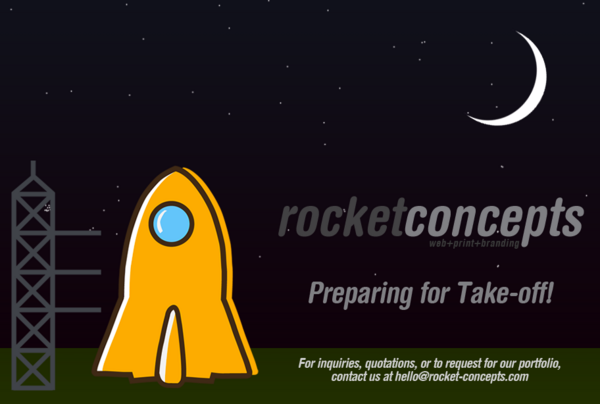 rocket_concepts's tweet image. We&apos;re preparing for take-off! Stay tuned for our site launch! :) bit.ly/Sn1TTV