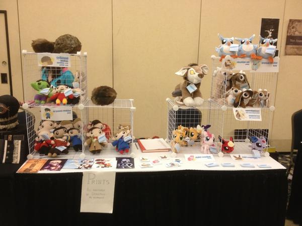 chrissipumpkin's tweet image. … aaaand at the end of the day. #halcon2012 #plushies