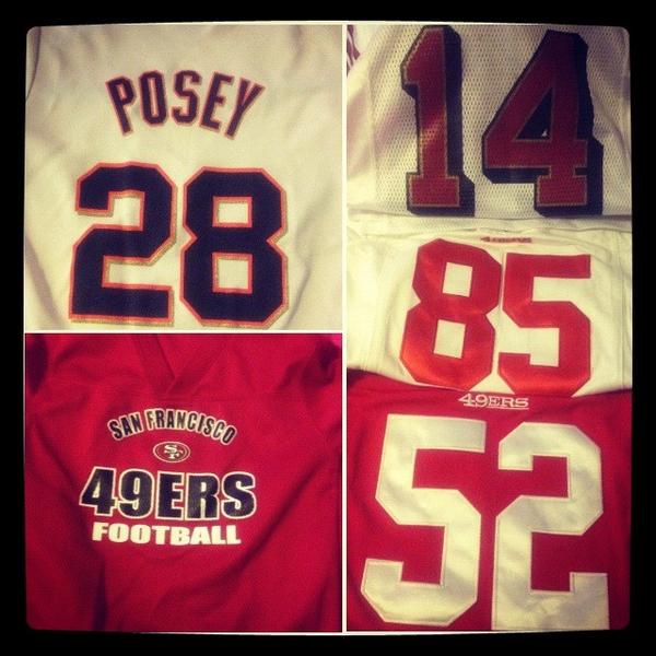 My sons Jersey's very spoiled