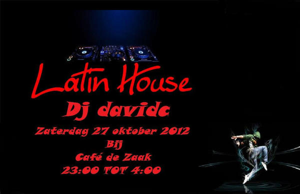 cafedezaak's tweet photo. zaterdag 27 oktober party time ben je lekker los in je heupen?????? latin en salsa house by dj david .c http://t.co/mW9sfwT3