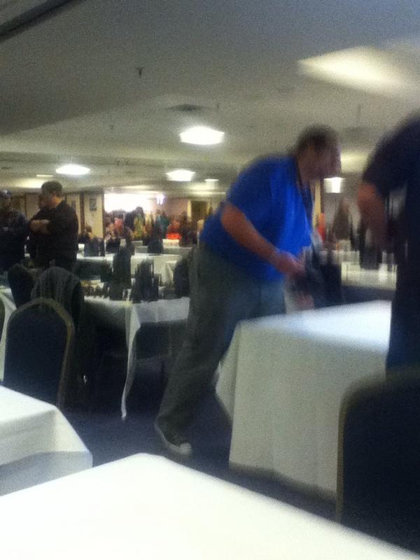 DungeonLegacy's tweet image. Currently in the gaming room at #halcon2012