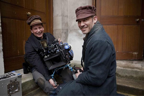 LesMiserables's tweet photo. During production of #LesMis, the camera crew often wore period costumes in case they appeared in a shot! http://t.co/RrYNmi1H