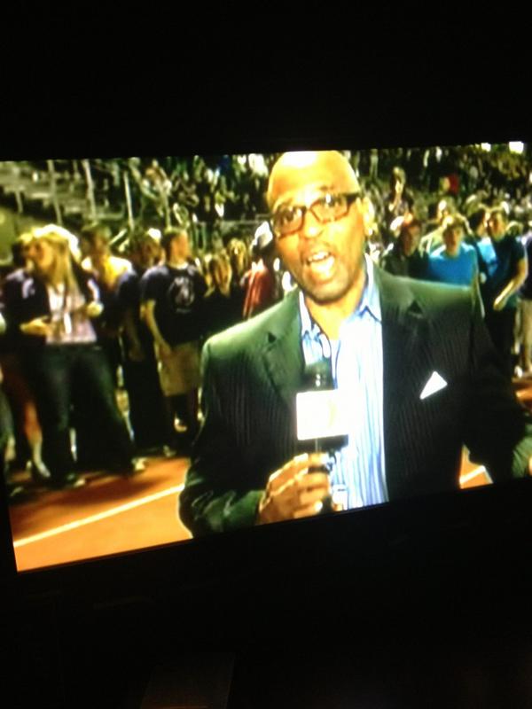 SunDevilJoey's tweet image. We were on #VarsityZone!!!