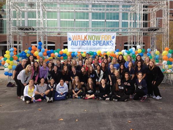 UMDalphaxidelta's tweet image. Baltimore walk! #autismspeaks #itstimetolisten