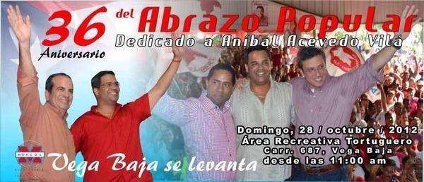 marcosalcaldeVB's tweet photo. Te esperamos mañana en Vega Baja @agarciapadilla @anibalacevedo @coxalomar @ppdpr @juventudppdpr @SecretarioPPD http://t.co/d0xi5HVg