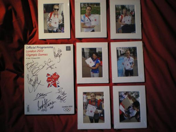 Krissie_Akrill's tweet photo. Loved the Olympics? We have a programme signed by 7 special athletes to auction at @emilys_events https://t.co/dccbiIwf http://t.co/84ZnBwof