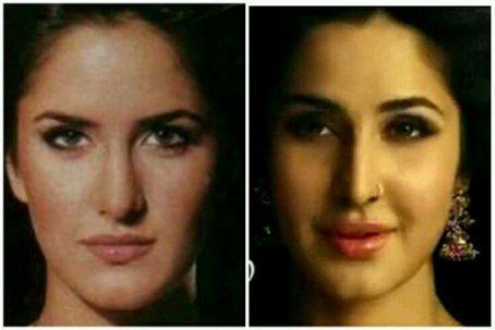  Pic of the Day 12   Katrina Kaif   Before and After