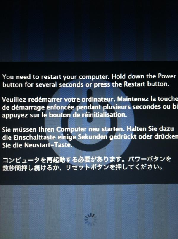 bradstinks's tweet image. Has anyone ever seen this before?  #mac #machelp