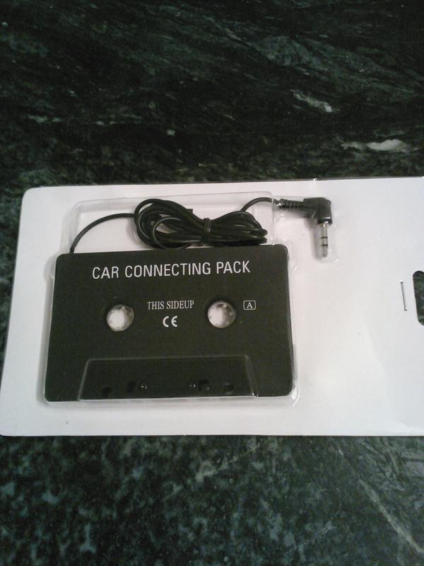 JoeSlifka's tweet image. Gotta love technology. I can now play my iPod touch in my car's cassette deck! #technologicallyadvanced