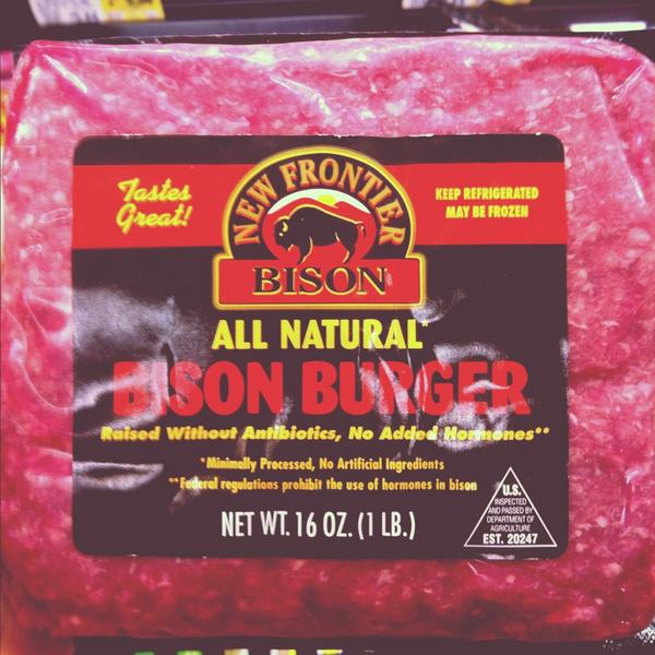 midanadad's tweet photo. Learned about Bison meat while in California last week. Healthy alternative to beef! http://t.co/NyeM7ALq