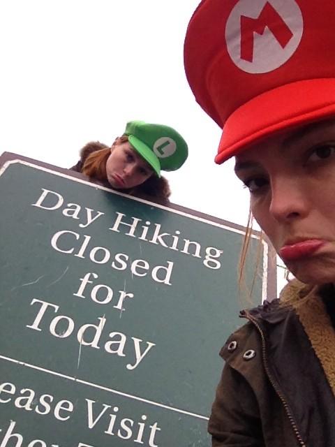 CarolaRemer's tweet photo. @escape #escape4g #efglocate hiking didn't work out! http://t.co/8zOfzS6h
