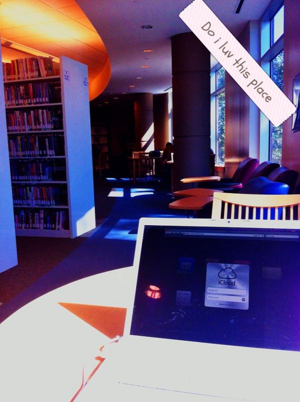 auroralosada's tweet image. One of my fave venues around #library #ideaengine #whereicometothink
