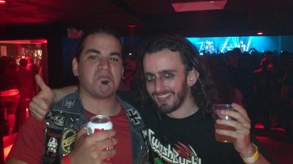 harlyssonmaia's tweet photo. fuckin' Christopher Bowes, @alestormband ! http://t.co/aBNoiess