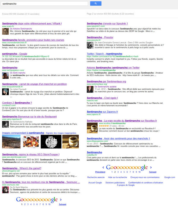 sentimentaux's tweet photo. Tu vois rien qui t'interpelles dans les 20 premiers résultats ?... #sentimancho http://t.co/aeSkBgHv