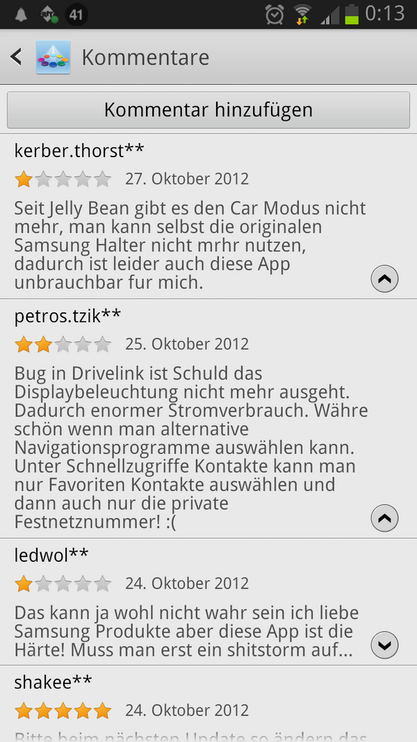skywalka_de's tweet image. Aha, mal #DriveLink deinstallieren... Display Bug und Akku Verbrauch Problem liegt evtl daran...  #Samsung #Sgs3 