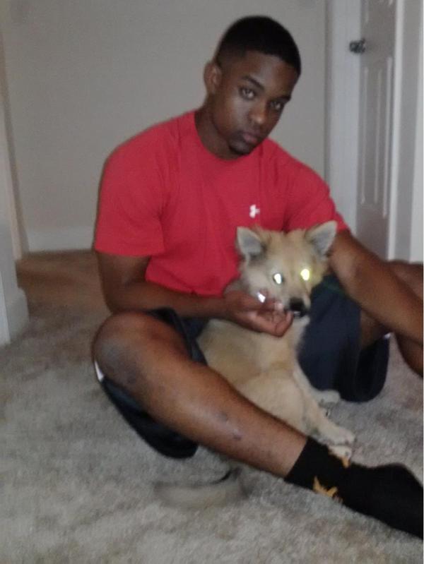 ChiefShuler's tweet photo. @SuperKidd_Shu are you sure Chunk is not a baby wolf or maybe a fox. http://t.co/JE464fKF